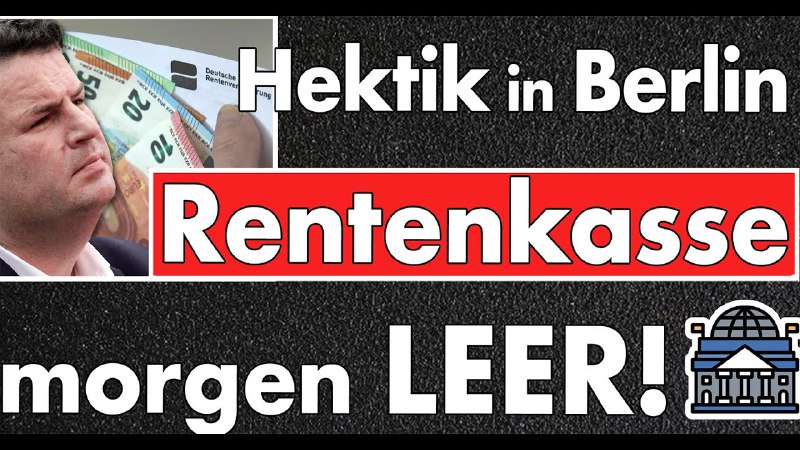 Rente: Ampel ruiniert alles! Erstattungskonto der …