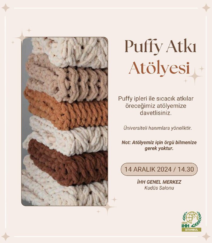 Kışın en sevimli aksesuarı puffy atkılarla …