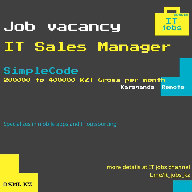 **IT Sales Manager