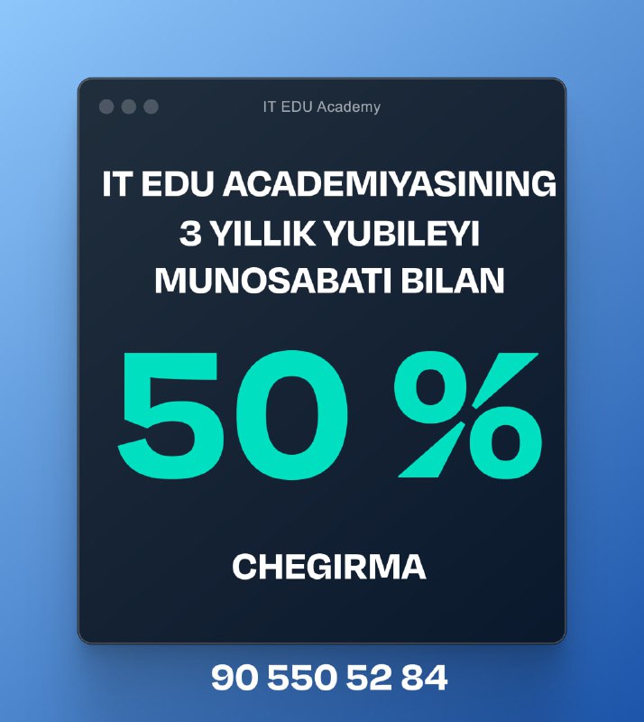 « **IT EDU ACADEMY** » **ning …