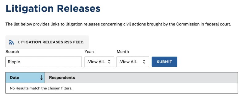 **SEC Removes All References to Ripple …