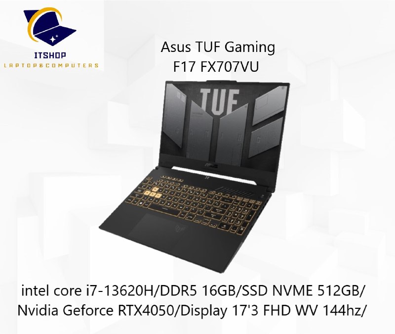 ***📣***Asus TuF gaming F17 FX707VU***🏆***