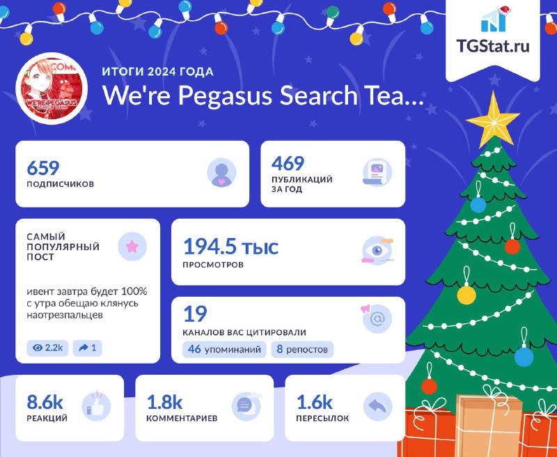 🌲 We're Pegasus Search Team! ❄️ …