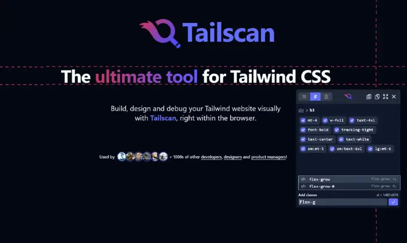 Tailscan - Tailwind CSS Developer Tools