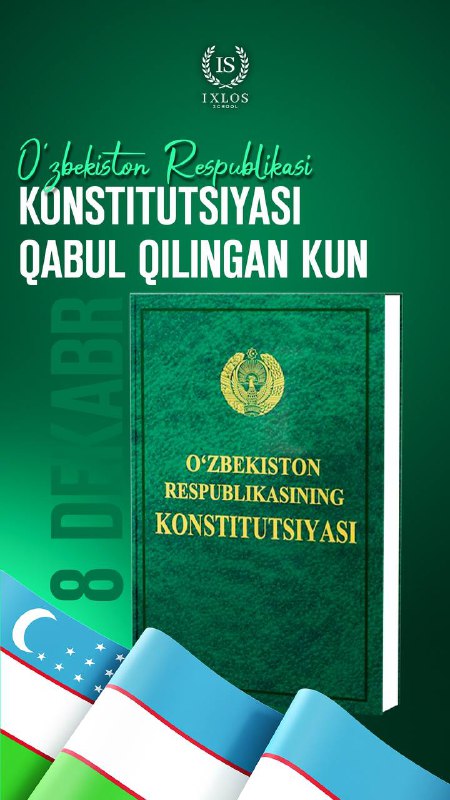 *****🇺🇿*** 8-DEKABR – KONSTITUTSIYA KUNI MUBORAK! …