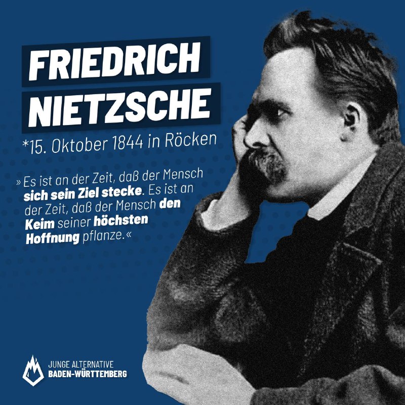 **Friedrich Nietzsche** geht so hart wie …