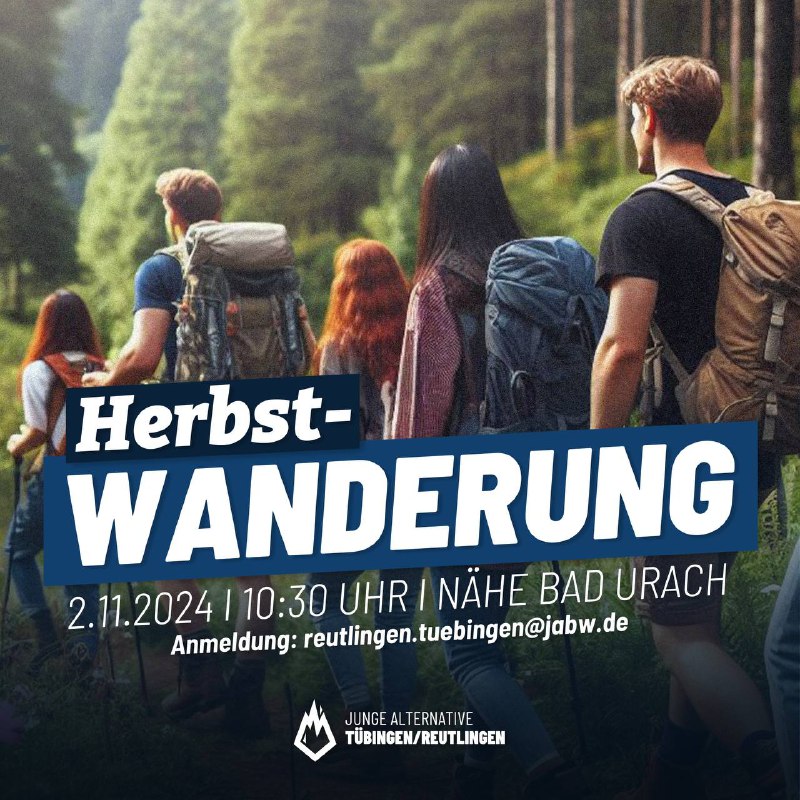 ***🥾*** Jetzt zu unserer Herbstwanderung anmelden!