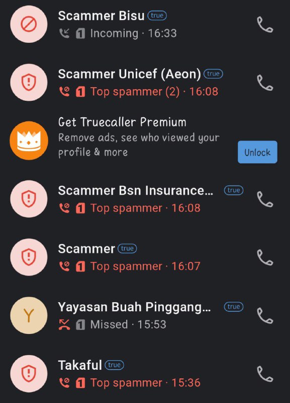 Scammer sekarang ni memang try hard …