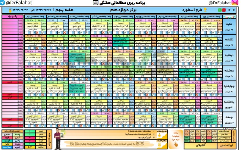 *****?***برنامه فشرده بشدت سخت شروع از …