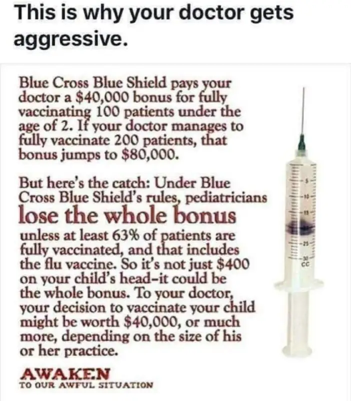 If vaccines are so safe then …