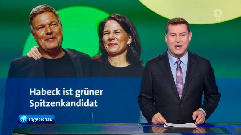 Große Freude bei den grünen Medien,