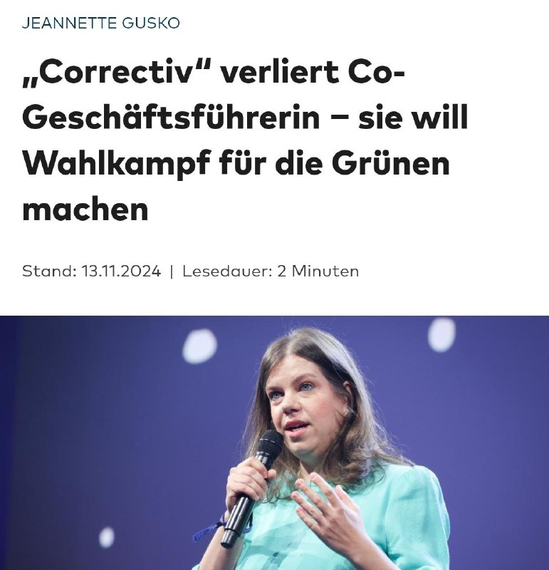 **Ein Sumpf: Von „Correctiv“ direkt zu …