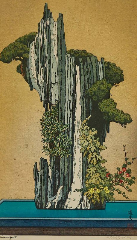 «Водопад», Тоши Ёсида, 1970