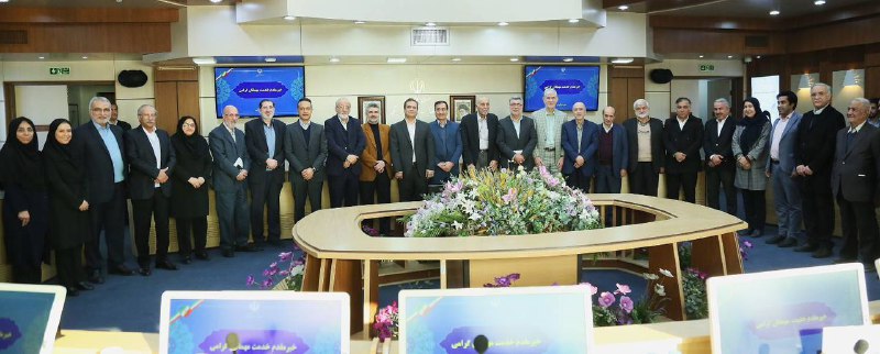 ***?*** **دیدار وزیر بهداشت با روسای …
