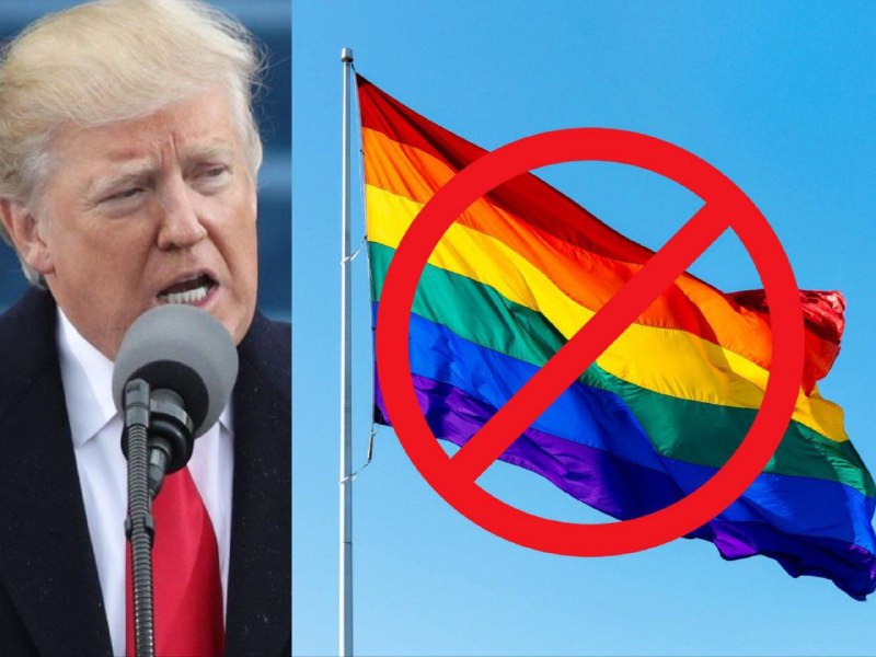 ***▪️***ترامپ ورود هرگونه پرچم همجنسگرایی ***?️‍?*** …