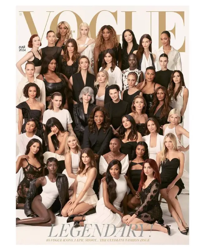 40 прекрасных женщин на одной обложке …