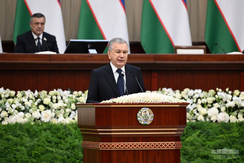 Ayni vaqtda **Prezident Shavkat Mirziyoyev Oliy …