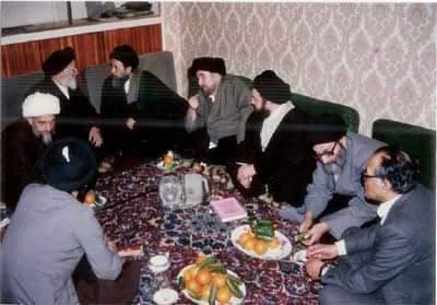 از راست مرحومین: