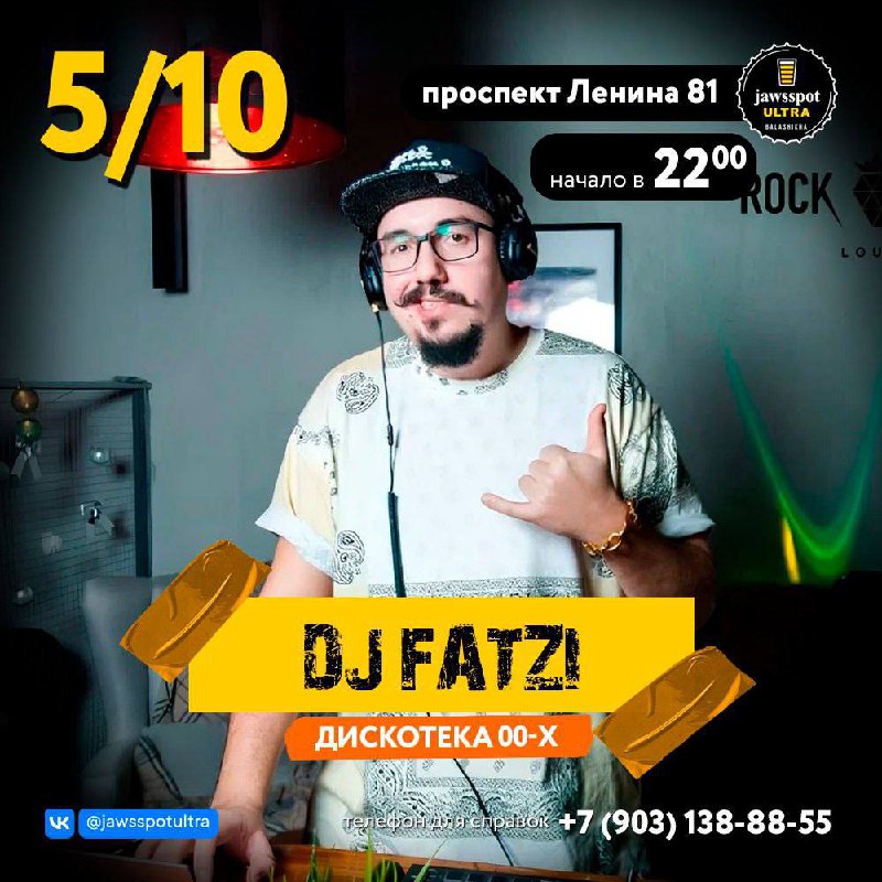 22:00 DJ Fatzi ***🎶******🎶******🎶***