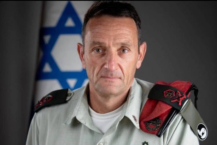 Israel’s army Chief of Staff, Herzi …