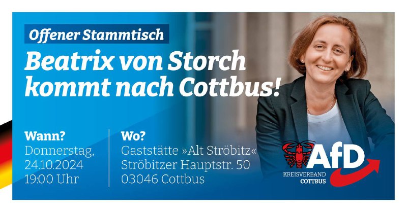 // Offener Stammtisch mit Beatrix von …