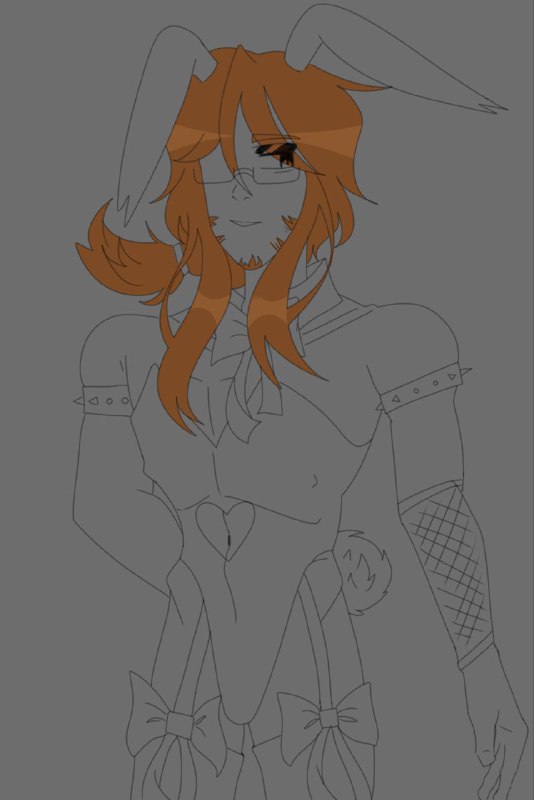 Перерисовка рижиго от одного человека