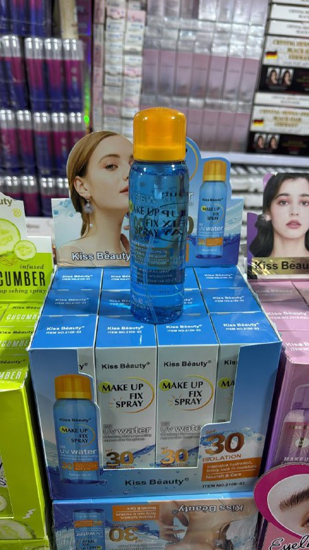 فیکساتور با فیلتر ضدآفتاب Kiss Beauty
