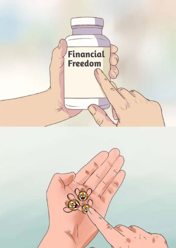 Take the pill of financial freedom!