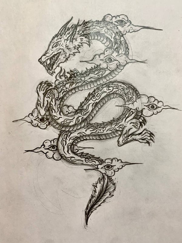 ***sketch dragon*** ***🐉***