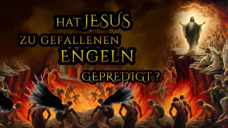 Hat Jesus im Gefängnis zu gefallenen …