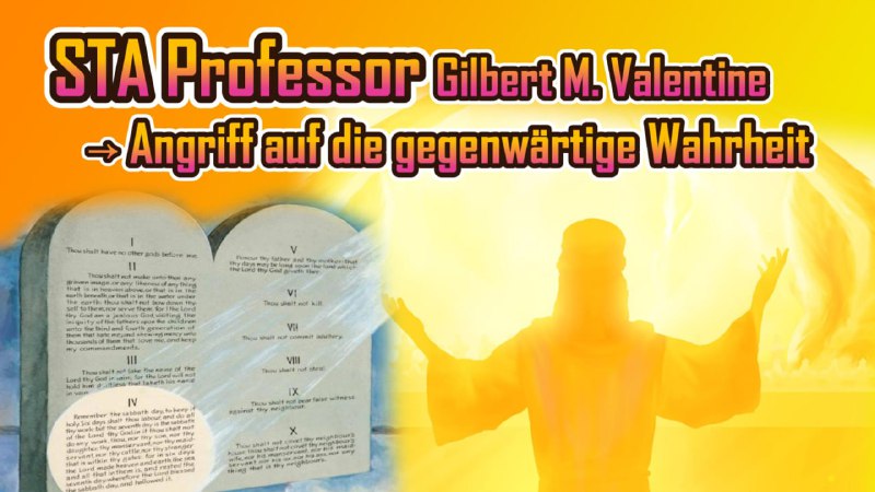 STA Professor Gilbert M. Valentine►Angriff auf …