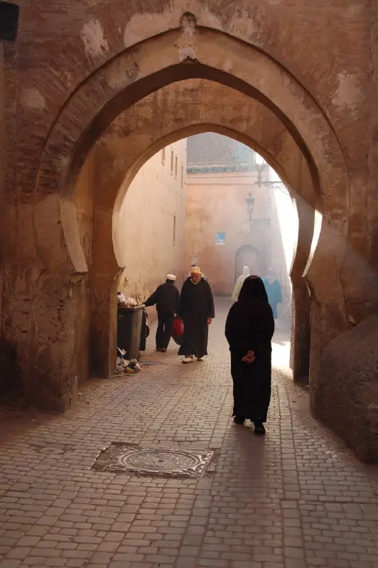 A street in Marrakech, Morocco - …