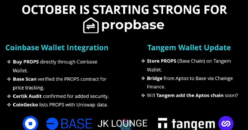 October is Starting Strong for $PROPS