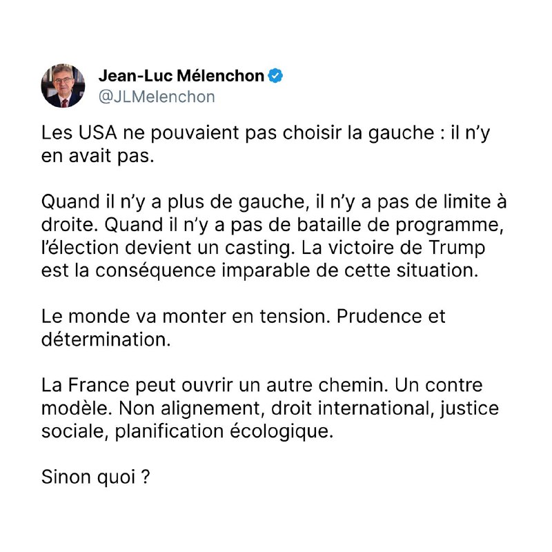 ***👉***[Partager sur Twitter](https://x.com/JLMelenchon/status/1854106230664397223)