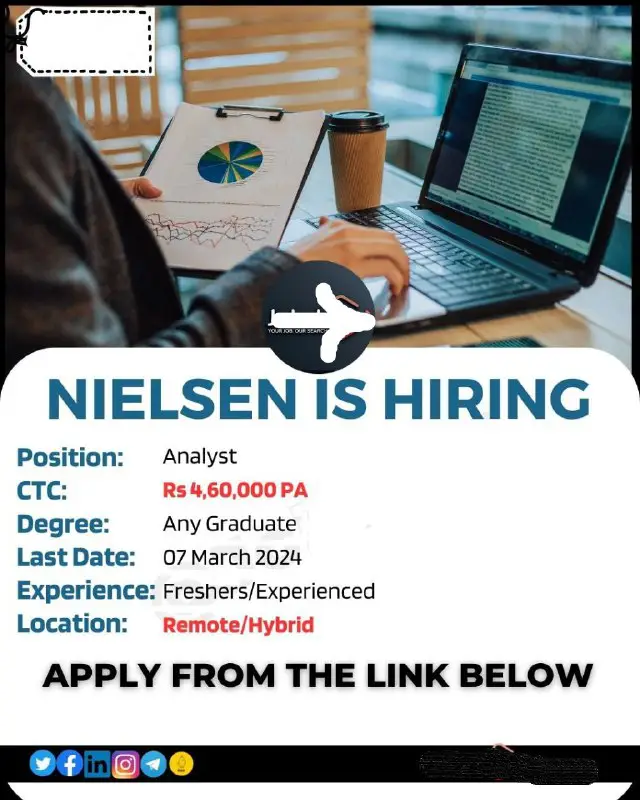 *****✅***Nielsen Work From Home Jobs 2024 | Analyst**