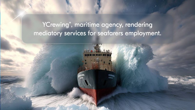 “Ycrewing”, maritime agency, rendering mediatory services …