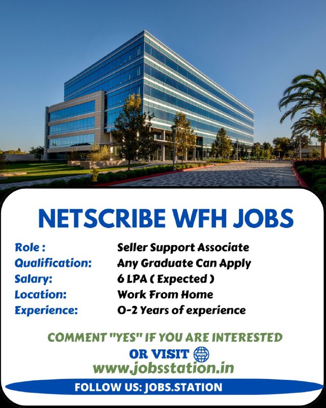 NETSCRIBE WORK FROM HOME