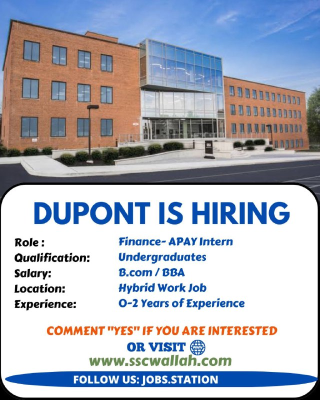 Dupont Is Hiring