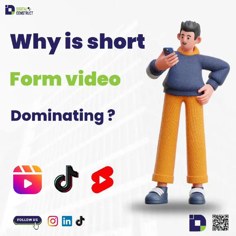 Short form videos are taking over! …