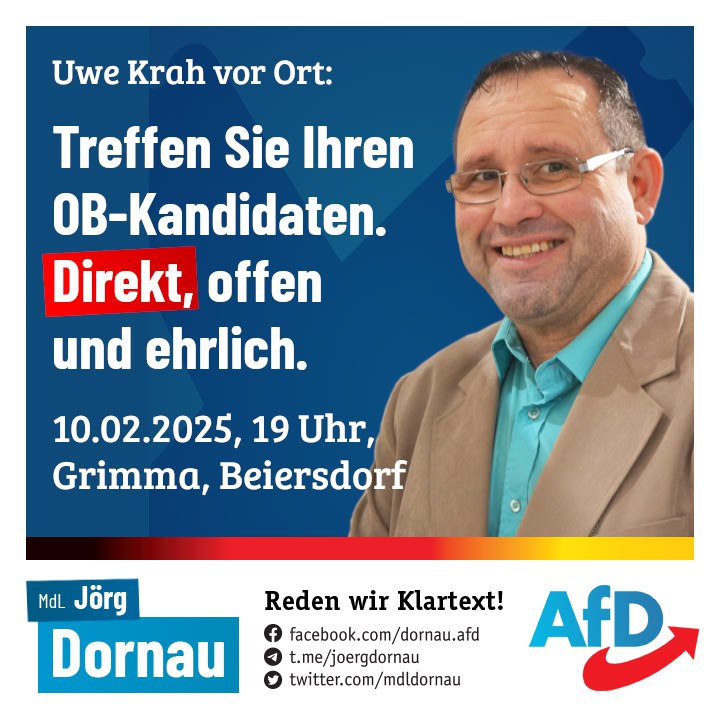 Uwe Krah vor Ort: