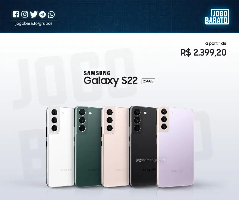**[Casas Bahia] Smartphone Samsung Galaxy S22 …