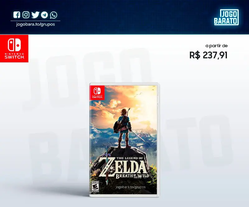 **[Mercado Livre] The Legend of Zelda: …