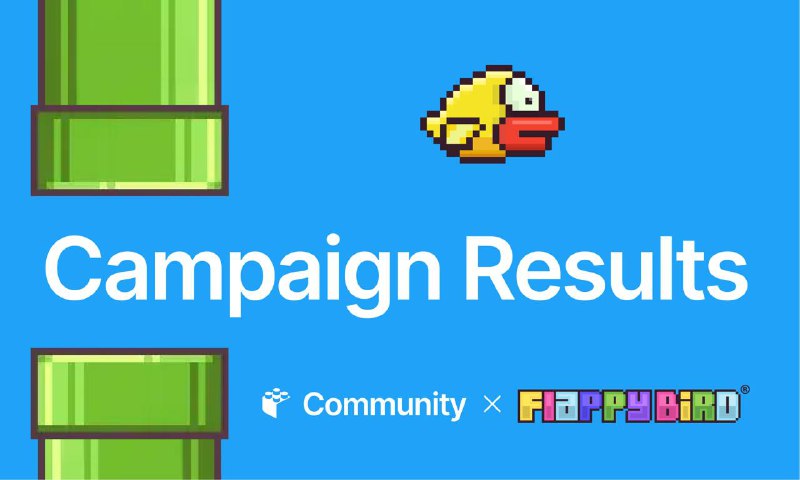 **Community x Flappy Bird | Результаты**