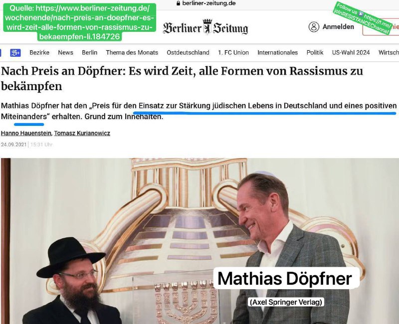 **Die Axel Springer SE hat ihren …