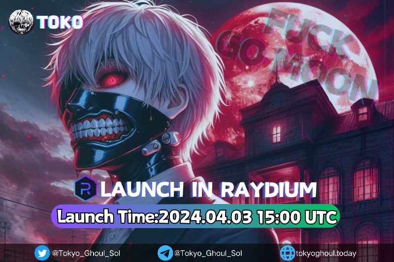 **$TOKO** **|*******🪙*******Launch|Raydium********💎*********Launch:2024.04.03 15:00(UTC)***