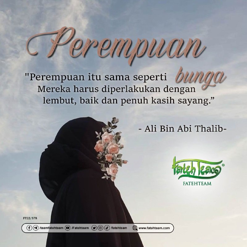 Wanita itu sangat istimewa an mulia. …