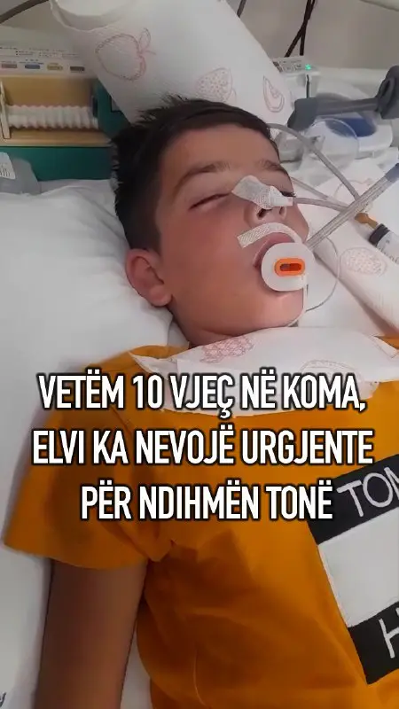 Vetëm 10 vjeç në koma, Elvi …