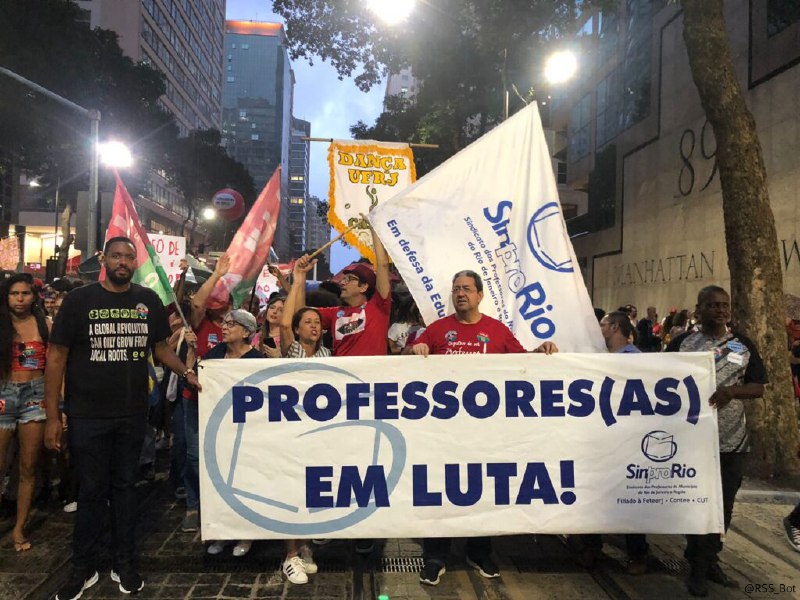 **Professores da rede privada do Rio …