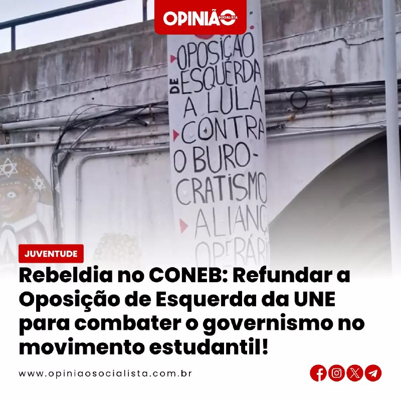 *****📰*** Rebeldia no CONEB: Refundar a …