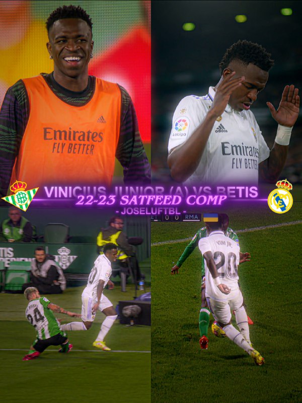 VINI AMAZING GAME VS BETIS OUT …